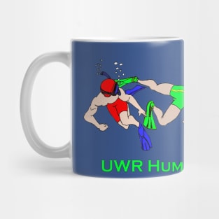 Underwater Rugby human fish Mug